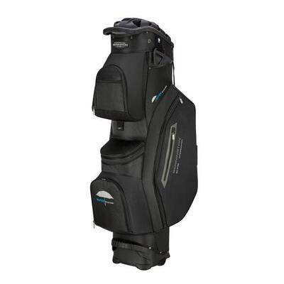Sacca da golf Zone 14 DB - Sacca da stand - Materiale idrorepellente - Nera