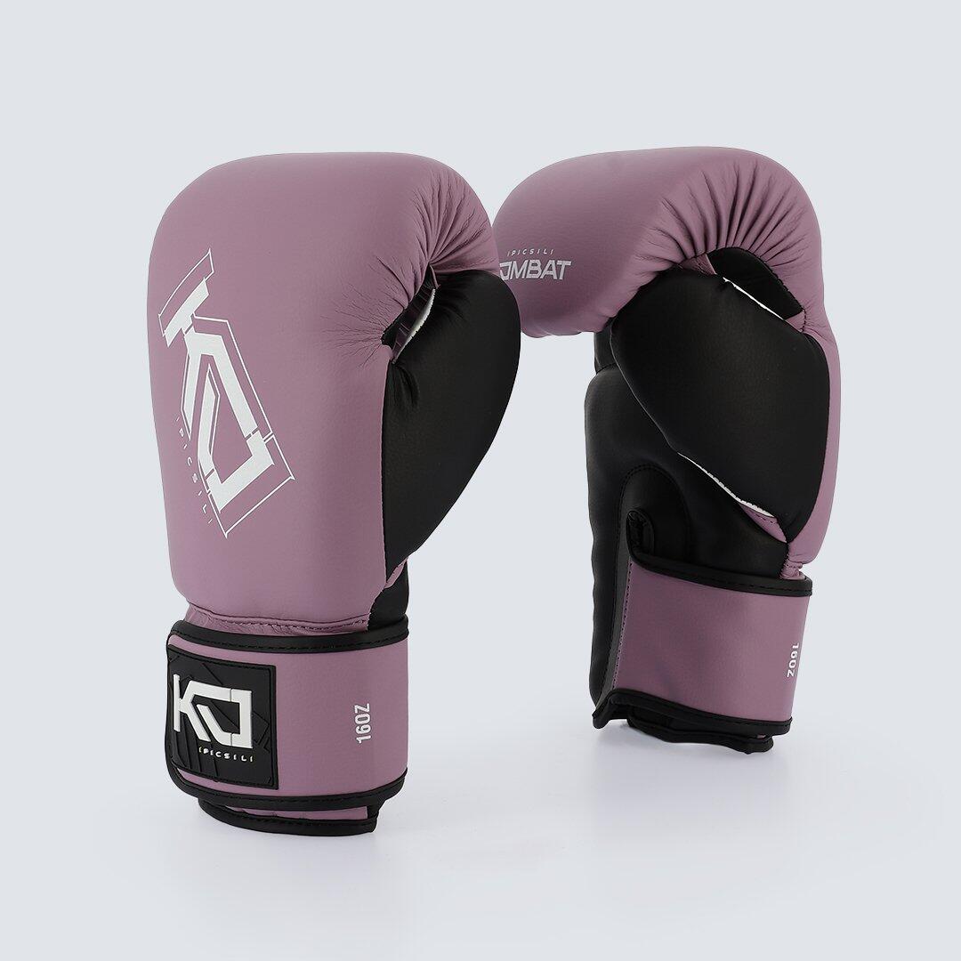 Picsil - Gants De Boxe Et Mma Kyros Fan Kombat - Gants De Boxe - Violet - 14 Oz - Decathlon