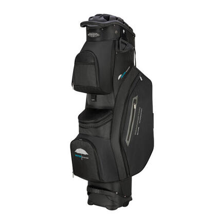 QO14 WR Golftasche – Standtasche – Wasserabweisendes Material – Schwarz