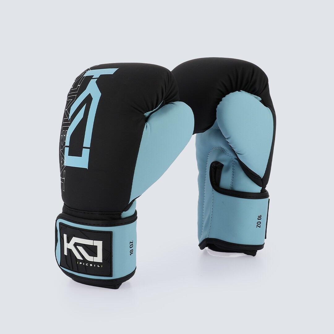Picsil - Gants De Boxe Et Mma Kyros Grom Kombat - Gants De Boxe - Bleu - 10 Oz - Decathlon