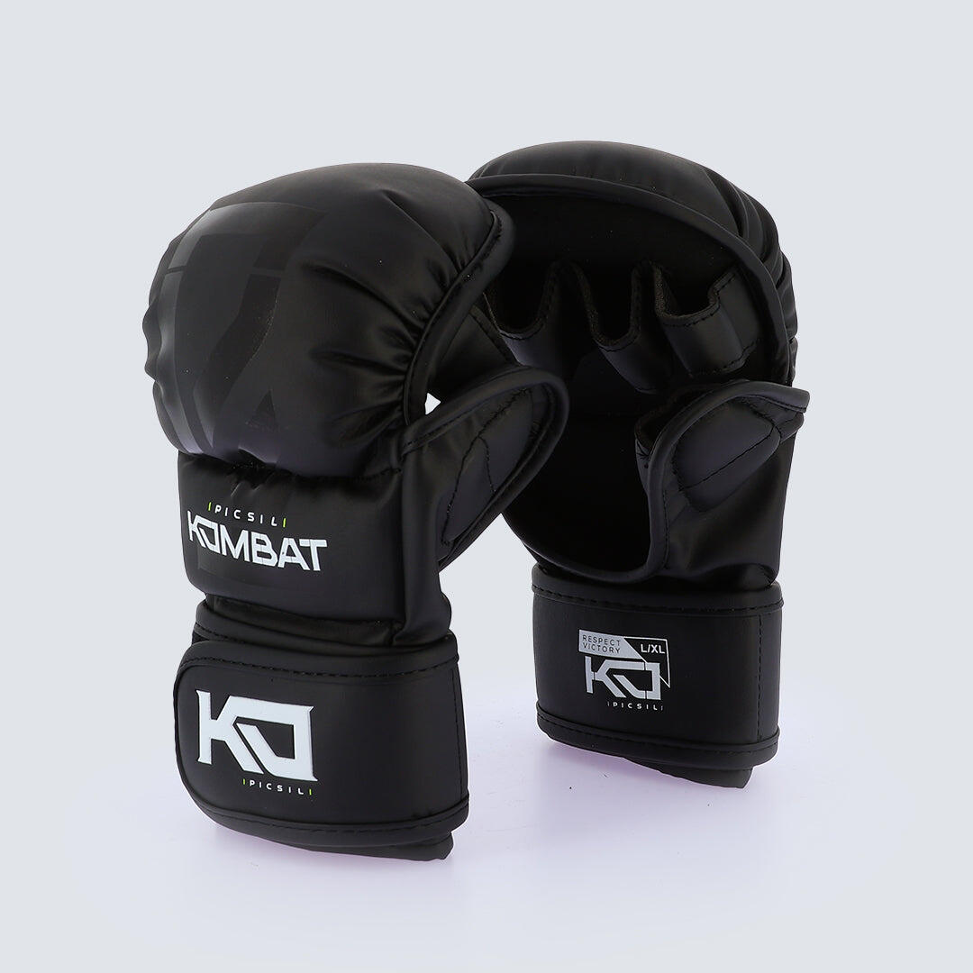 Picsil - Gants De Sparring Mma Kombat - Gants De Boxe - Noir - 40 M - Decathlon