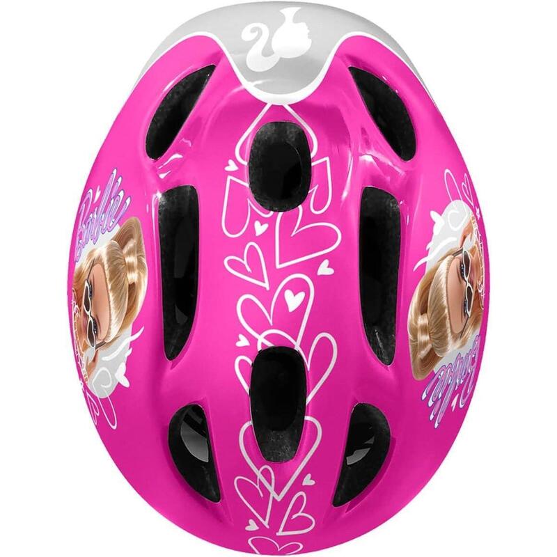 Combo set Barbie, casca reglabila, genunchiere si cotiere, 3-6 ani,  Stamp