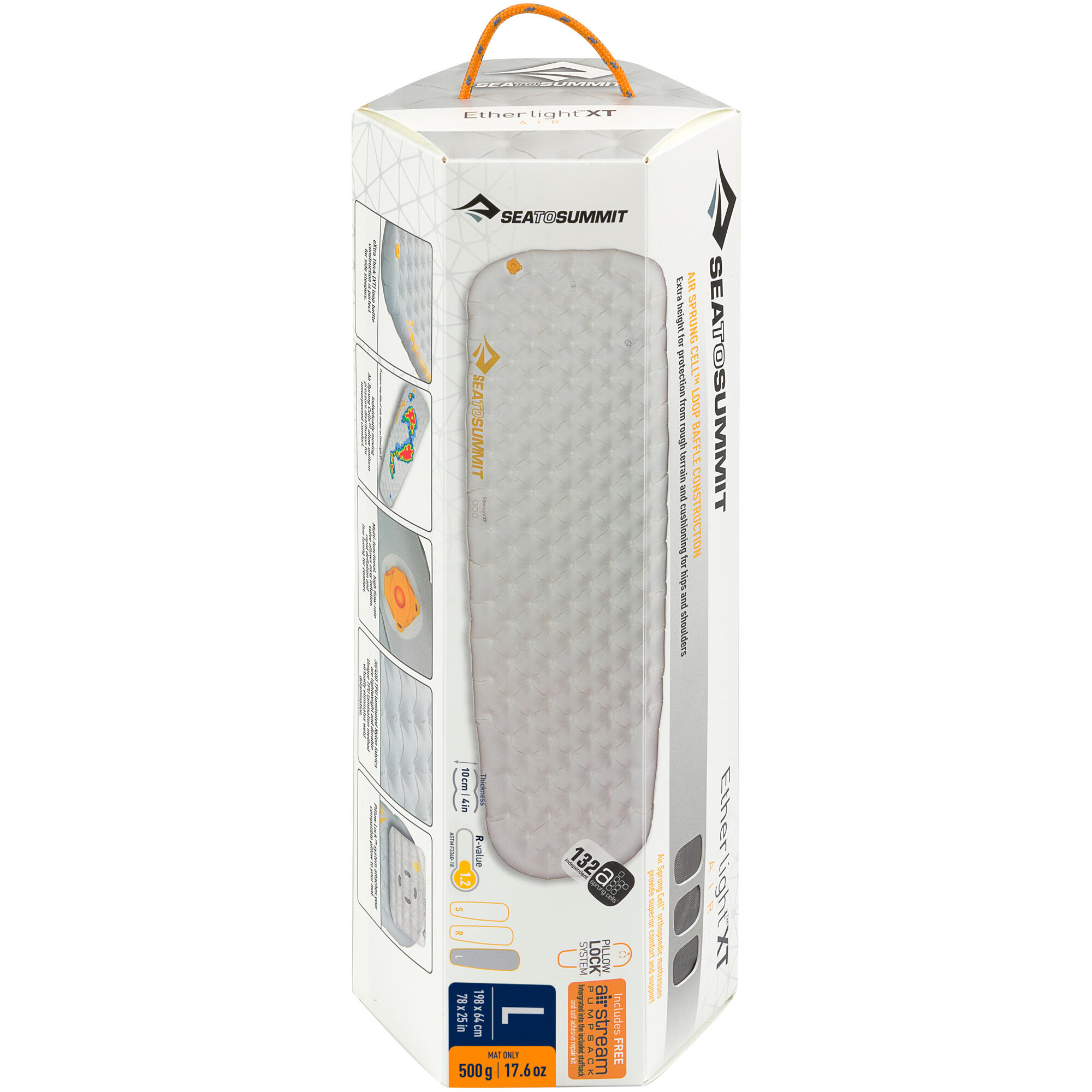 Ether Light Xt Opblaasbare Slaapmat (Kleur - Light grey, Maat - Regular) 2/7