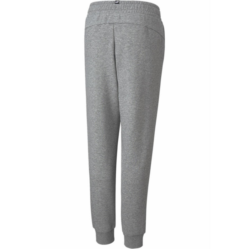 Młodzieżowe spodnie z logo Essentials PUMA Medium Gray Heather