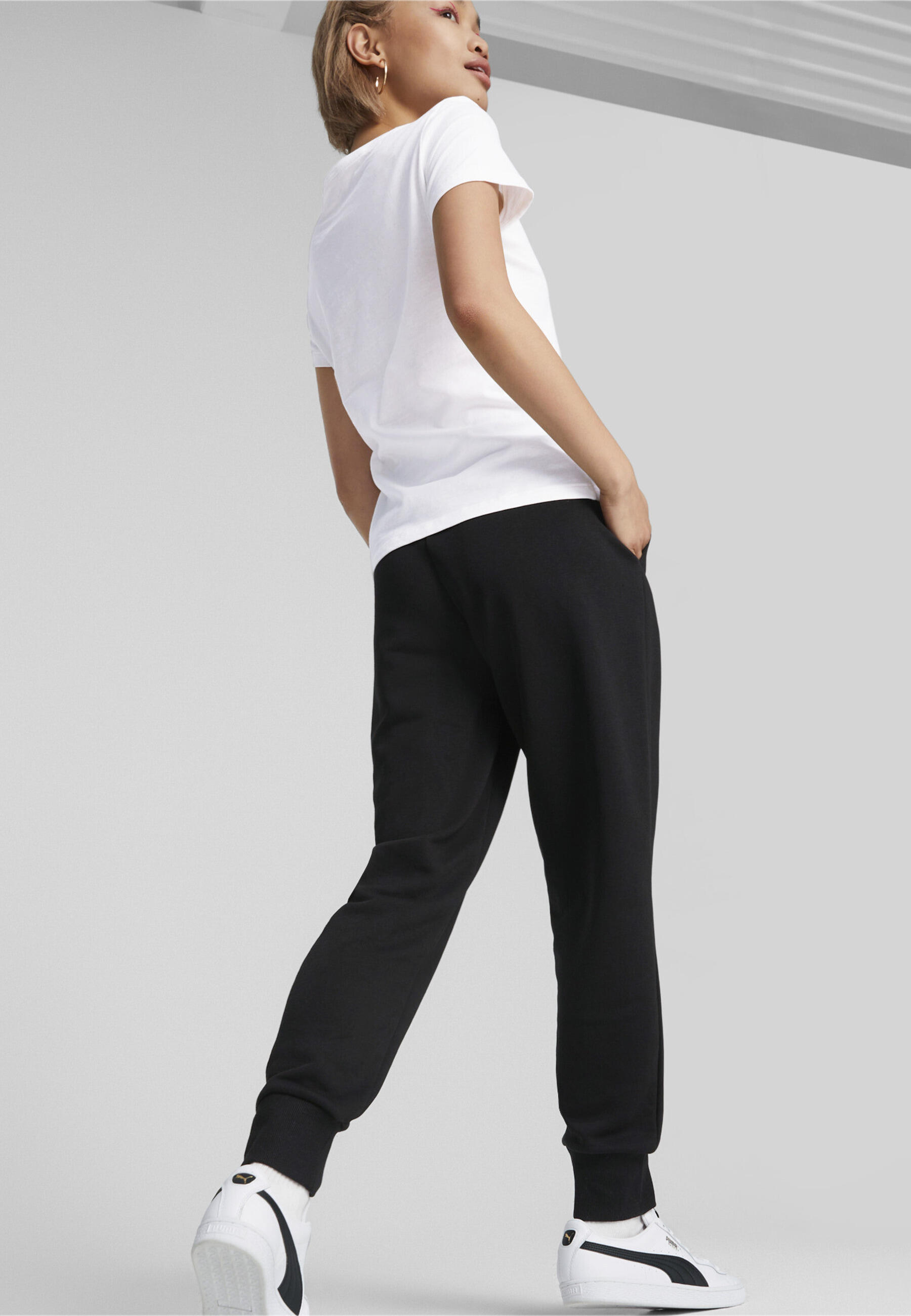 Essentials Jogginghose Damen PUMA Black 1/7