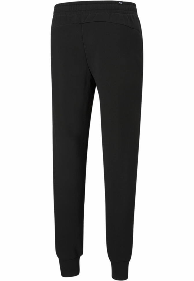 Męskie spodnie dresowe z logo Essentials PUMA Black