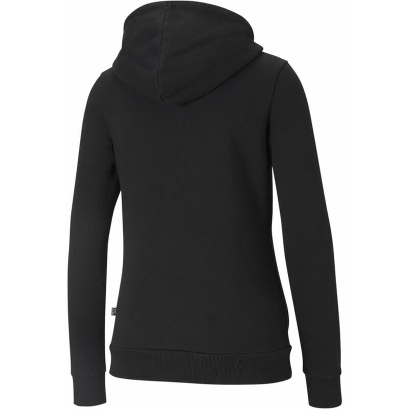 Dámská mikina Essentials s kapucí na zip PUMA Black