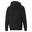 Hanorac cu logo cu fermoar complet Essentials pentru bărbați PUMA Black