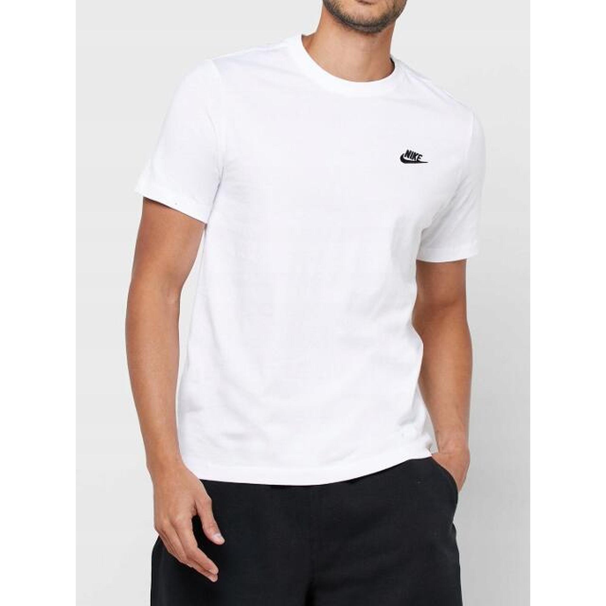 Tricou Nike Sportswear Club101 alb negru