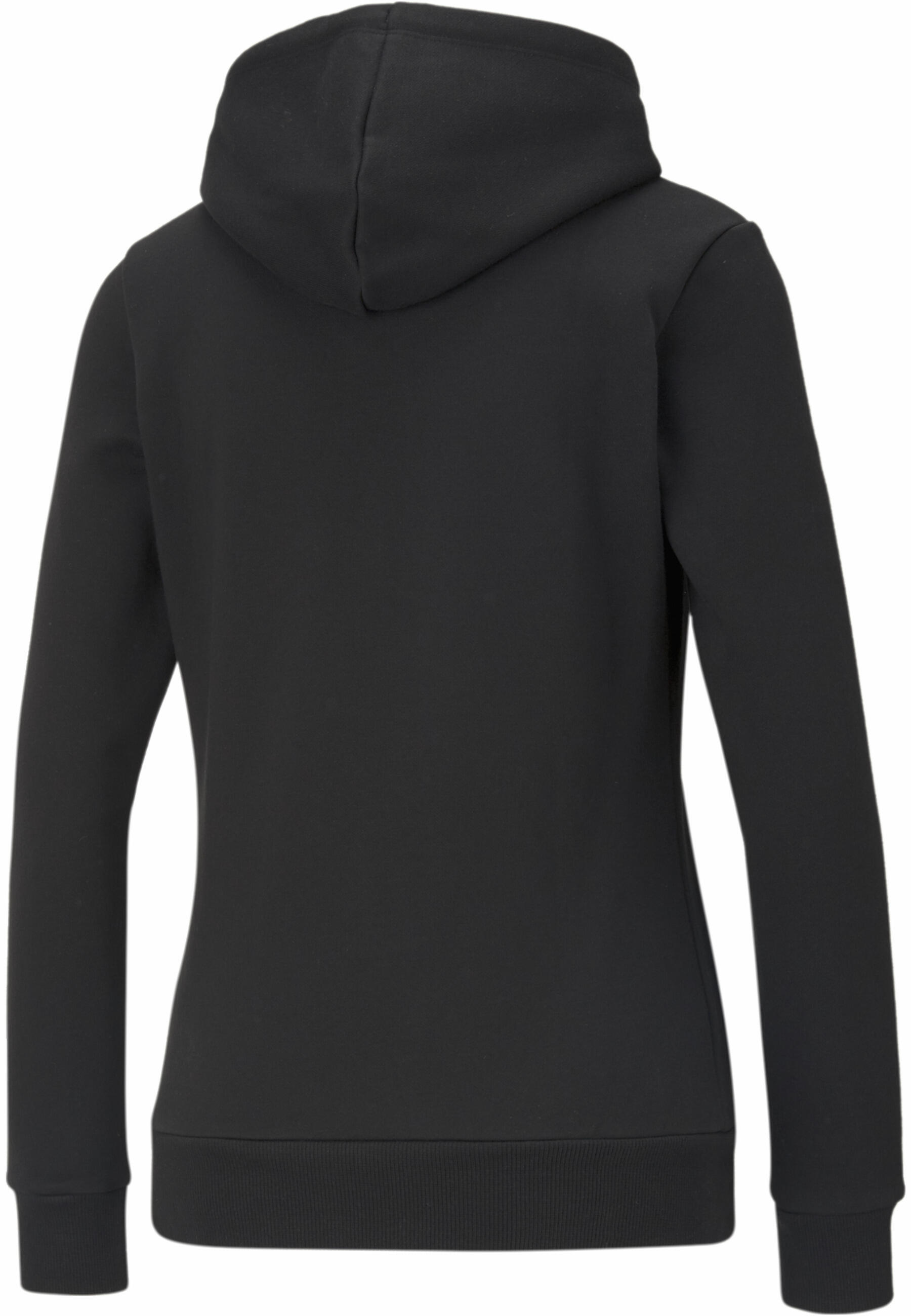 Essentials Logo hoodie voor dames PUMA Black 2/4