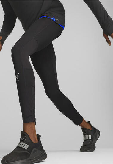 Pantaloni aderenti da running RUN FAVOURITE da uomo PUMA Black