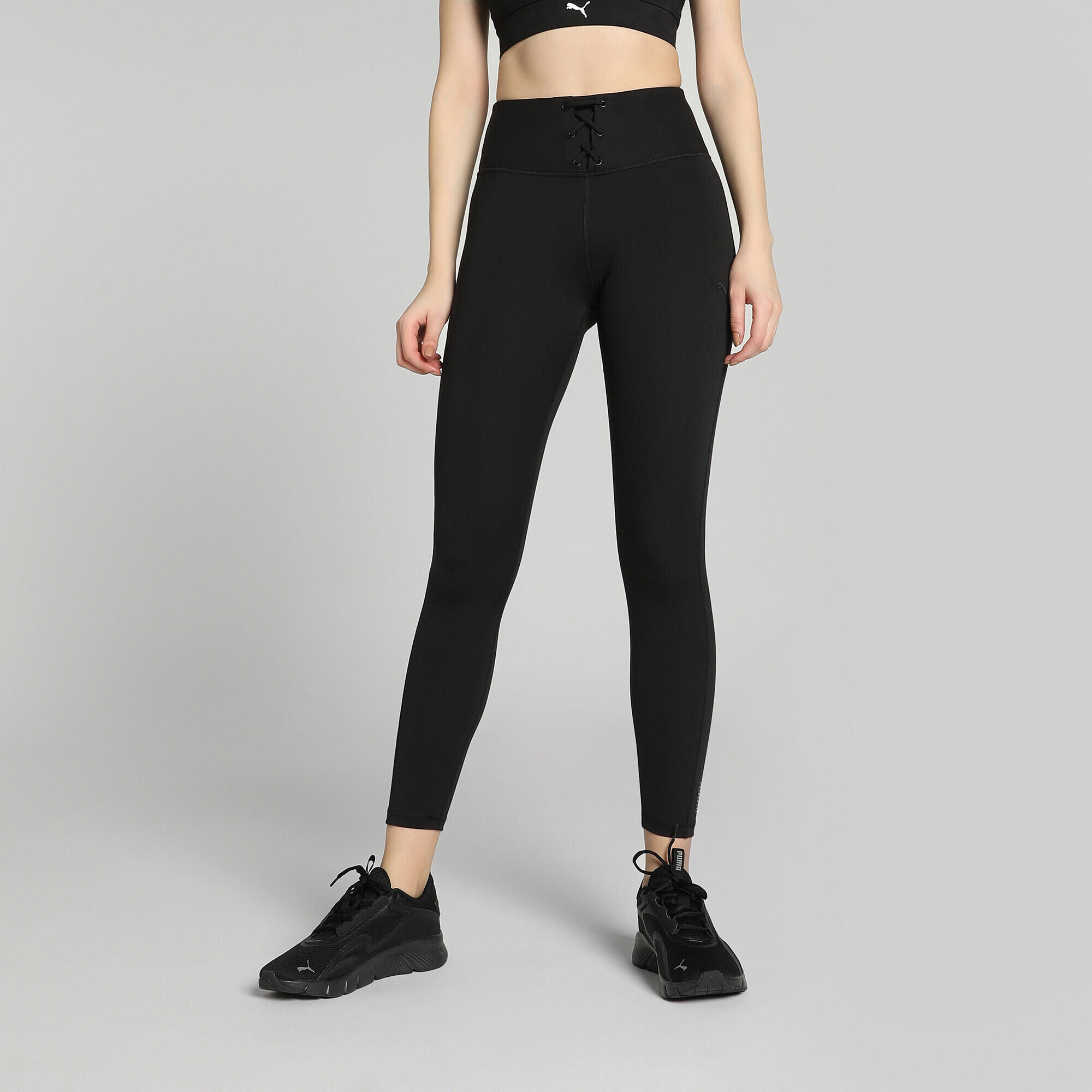 Legging de traning côtelé CLOUDSPUN Femme PUMA Black 3/7