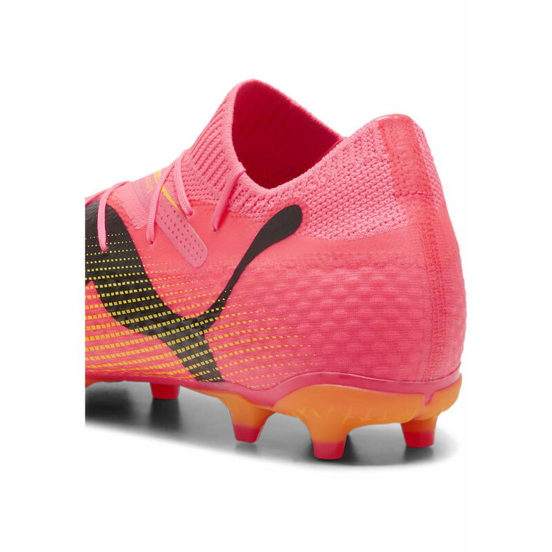 Ghete de fotbal FUTURE 7 PRO FG/AG PUMA Sunset Glow Black Sun Stream Pink Orange
