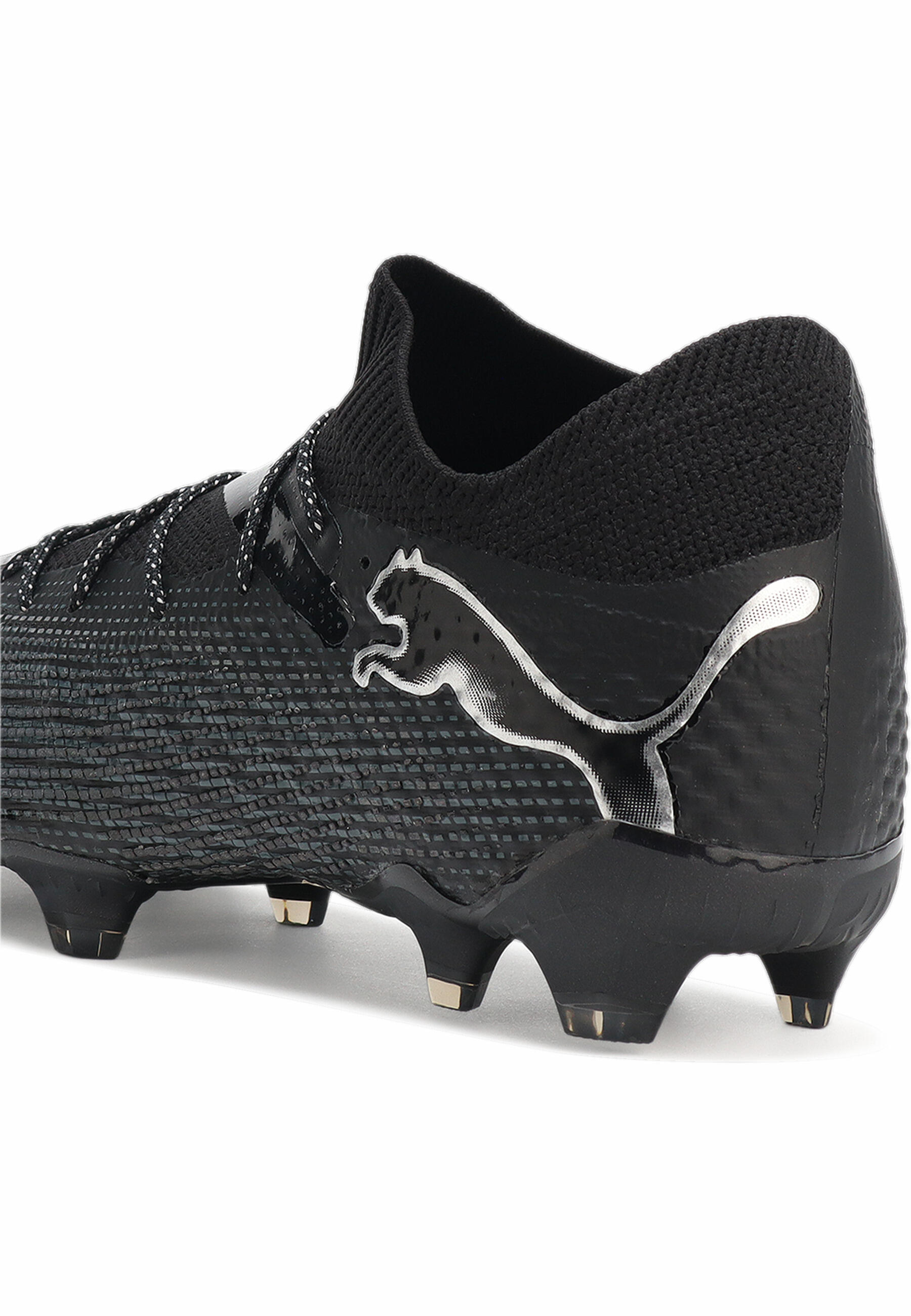 Scarpe da calcio FUTURE 7 ULTIMATE FG/AG PUMA Black Silver Gray 2/7
