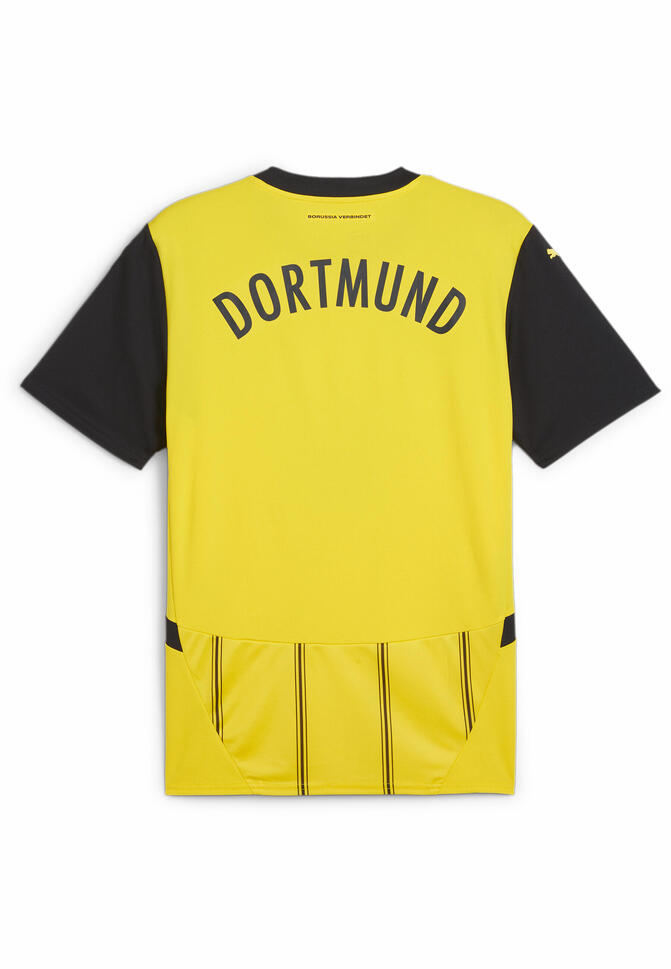 Męska koszulka domowa Borussia Dortmund 24/25 PUMA Faster Yellow Black