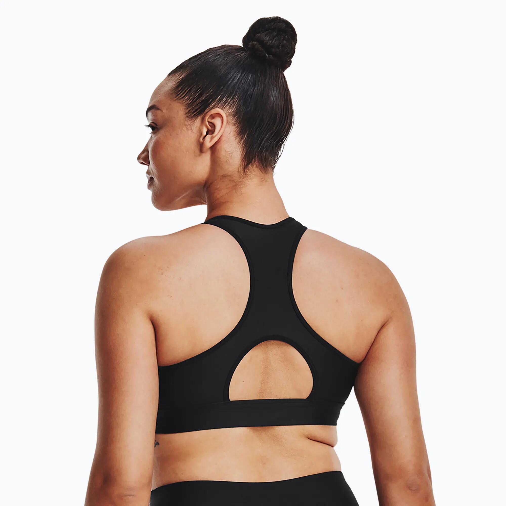 Under Armour HeatGear Armour Mid Bra Preto 2/7