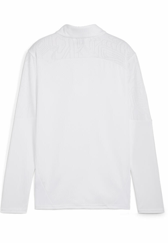 Młodzieżowa bluza treningowa z zamkiem 1/4 Valencia CF PUMA White