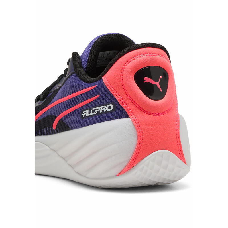 Pantofi de baschet All-Pro NITRO™ PUMA Team Violet Black Pink Alert Purple