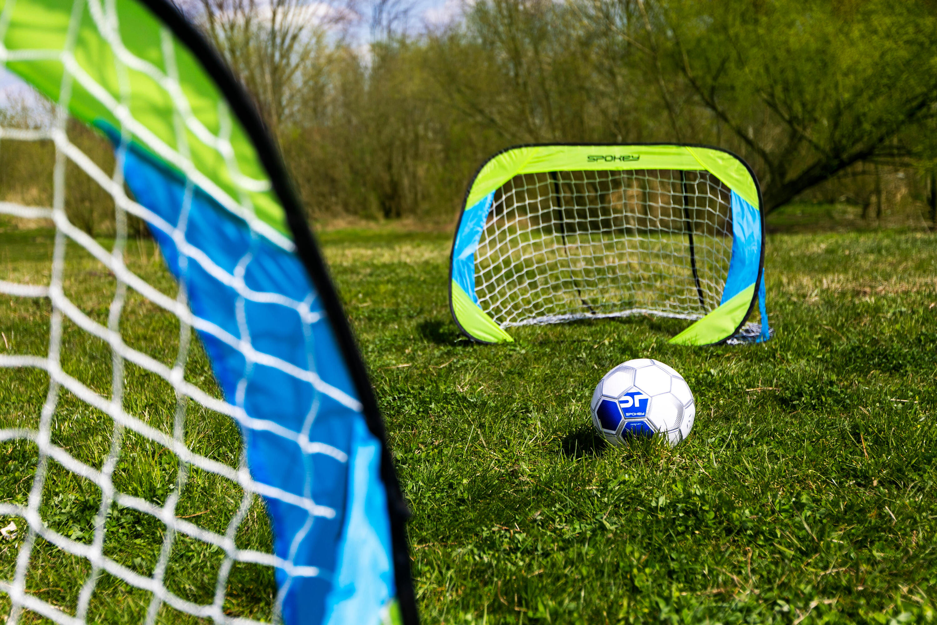 Bramki piłkarskie samorozkładające do piłki nożnej Spokey Goalkeeper 10/15