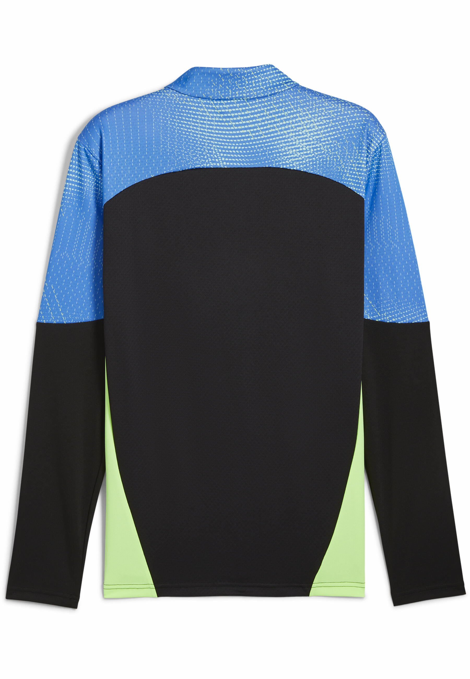Haut à 1/4 zip individualFINAL Homme PUMA Black Fizzy Apple Yellow 2/7