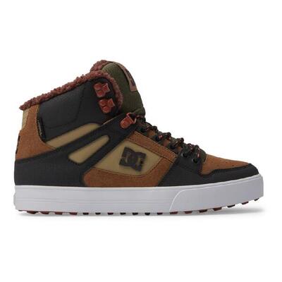 Sneakers dc model pure high-top wc wnt kleur bruin