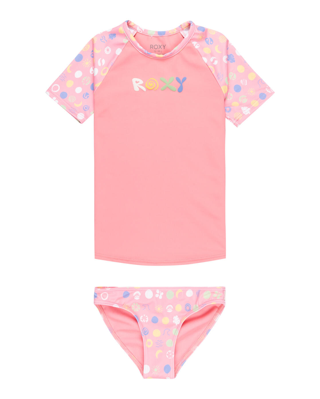 ROXY Roxy Roxy Dot Rash Vest-Plumeria
