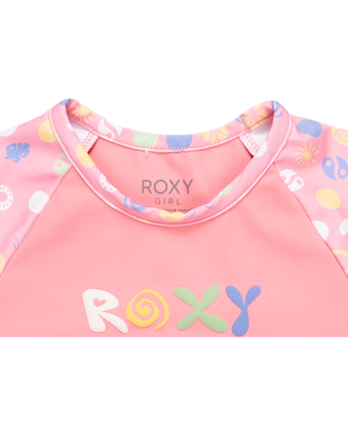 Roxy Roxy Dot Rash Vest-Plumeria 3/3