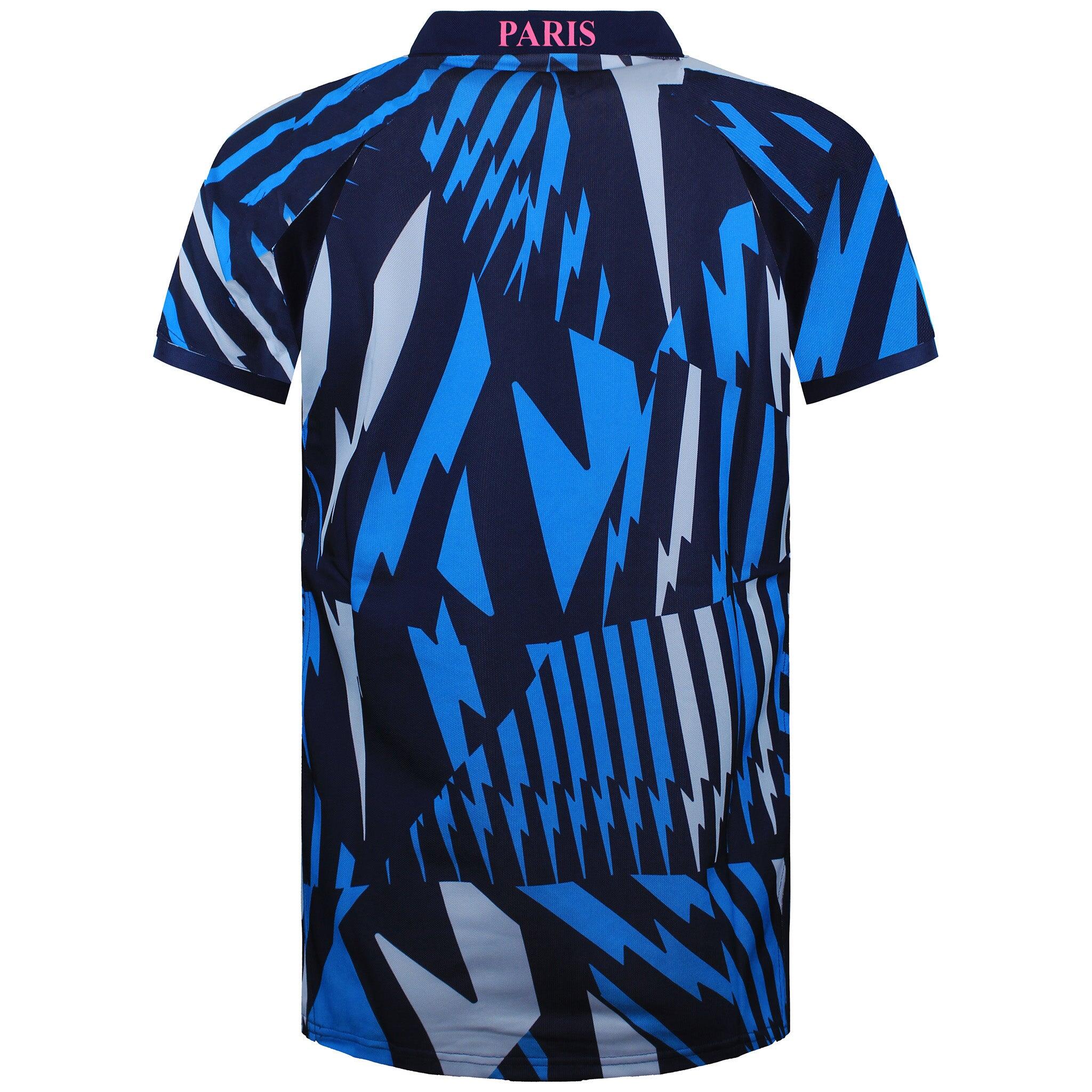 Asics Stade Francais Replica Mens Navy Rugby Shirt 2/6