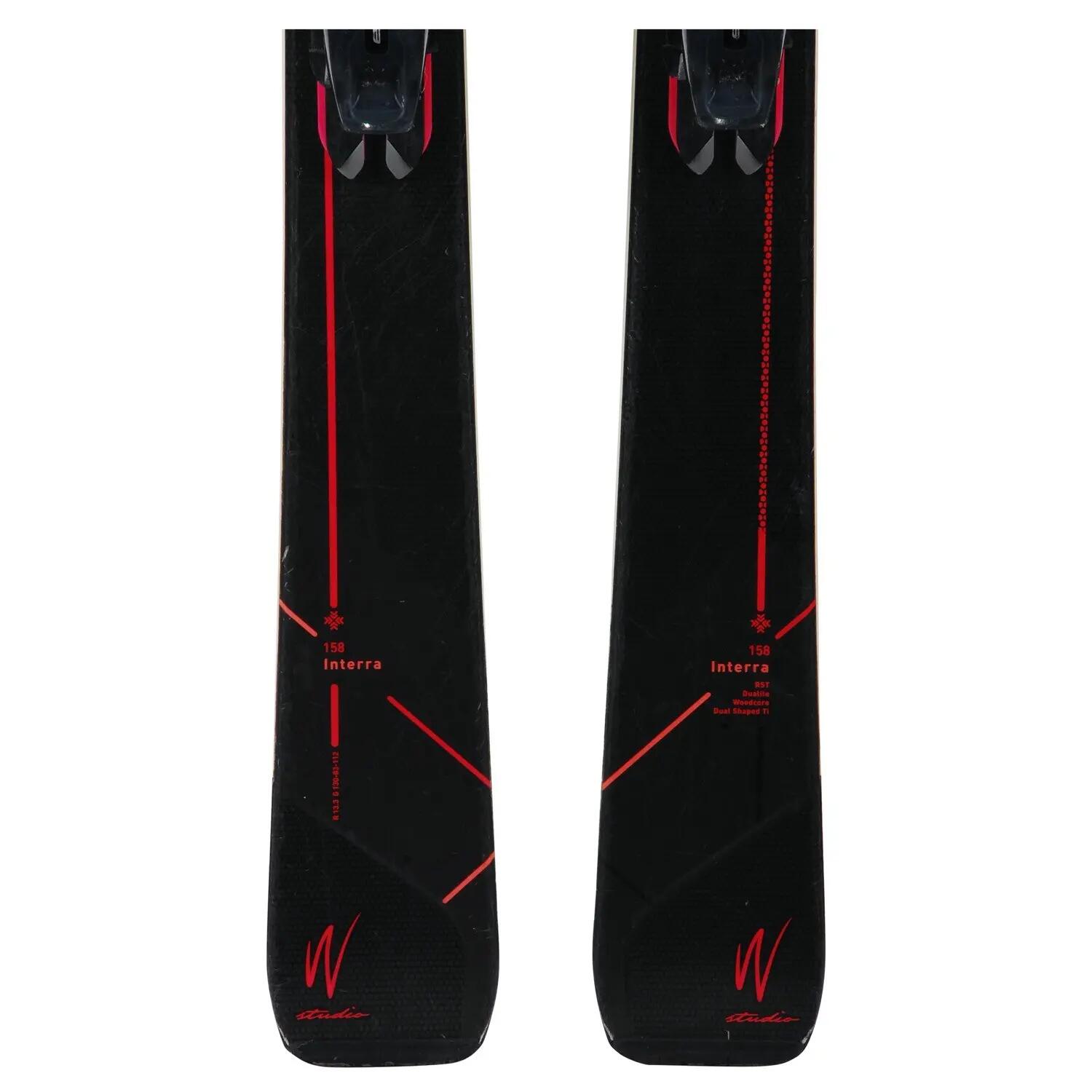 RECONDITIONNE - Ski Elan Interra + Fixations 4/4