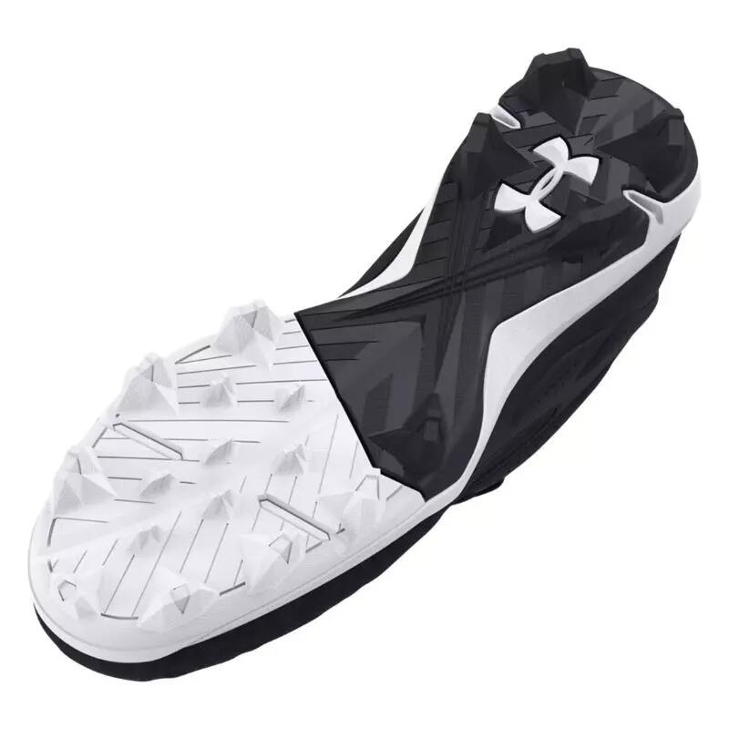Crampons de baseball moulés Under armour Leadoff Low RM 3 moulés Noir 3/3