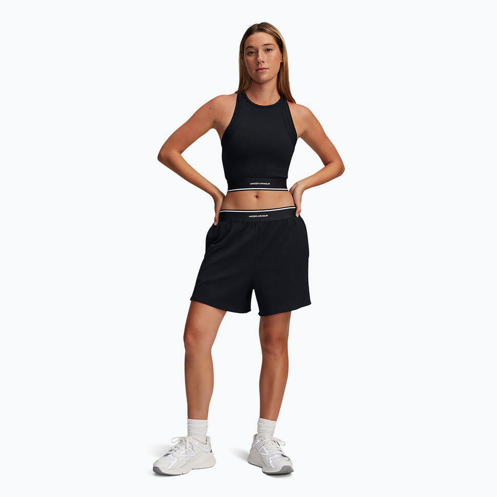 Top treningowy damski Under Armour Meridian Rib Branded Tank