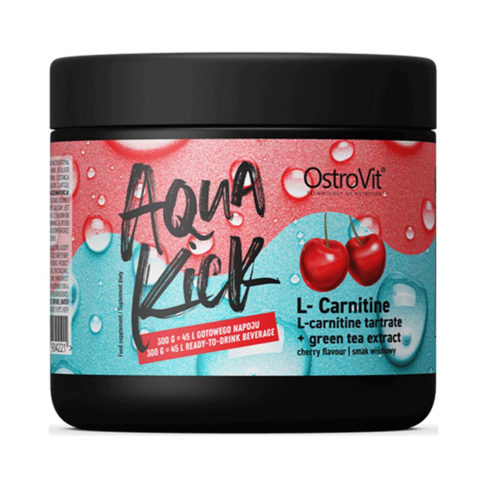 OstroVit Aqua Kick (300g) L-Carnitine - Cherry - Intra- & Post-Workout