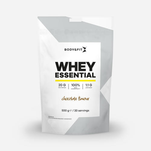 BODY&FIT Whey Essential - Whey Protein - Chocolade - 500 gram
