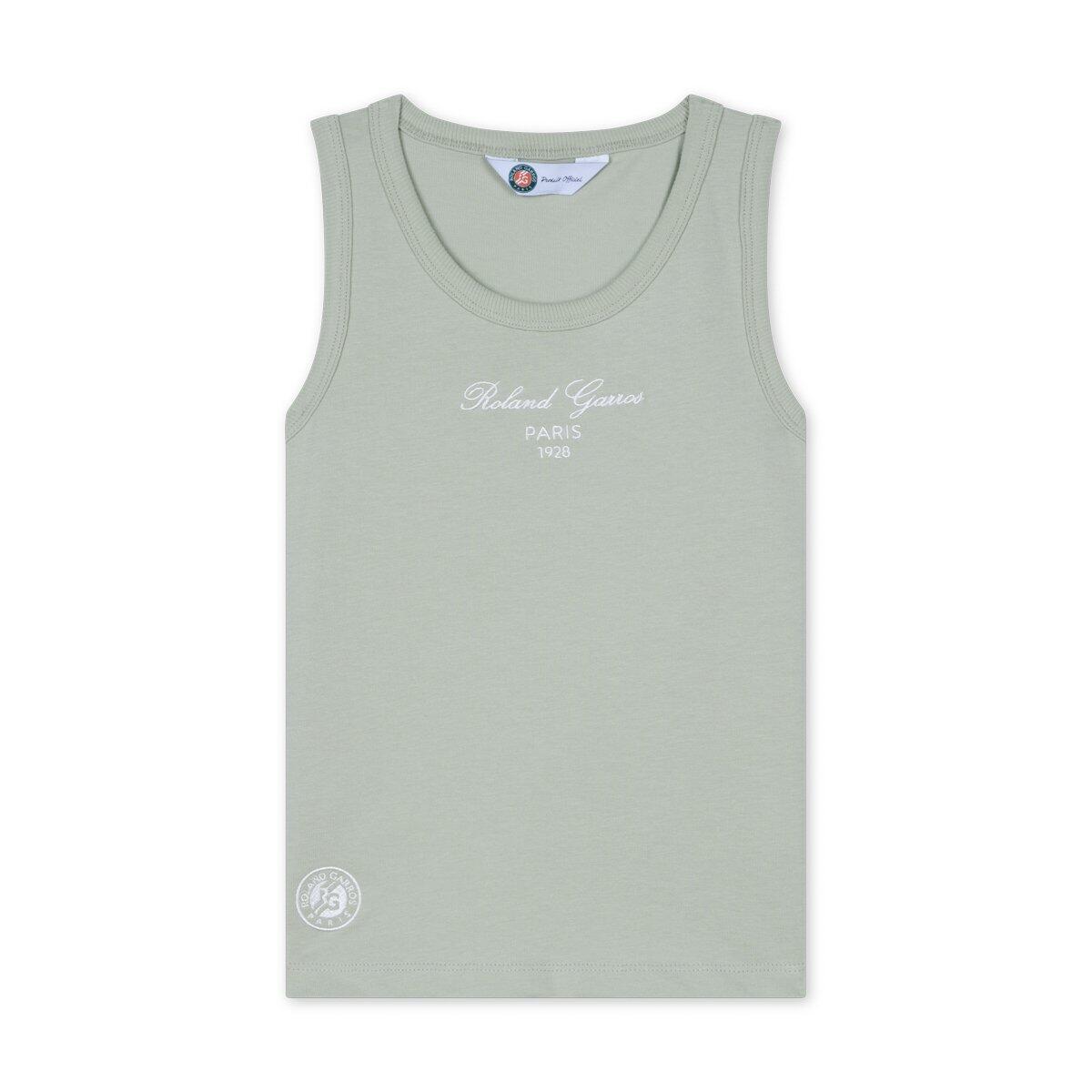 Débardeur Sporty Chic fille Roland-Garros - Vert 1/3