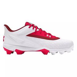 Crampons de baseball moulés Under armour Leadoff Low RM 3 moulés Rouge