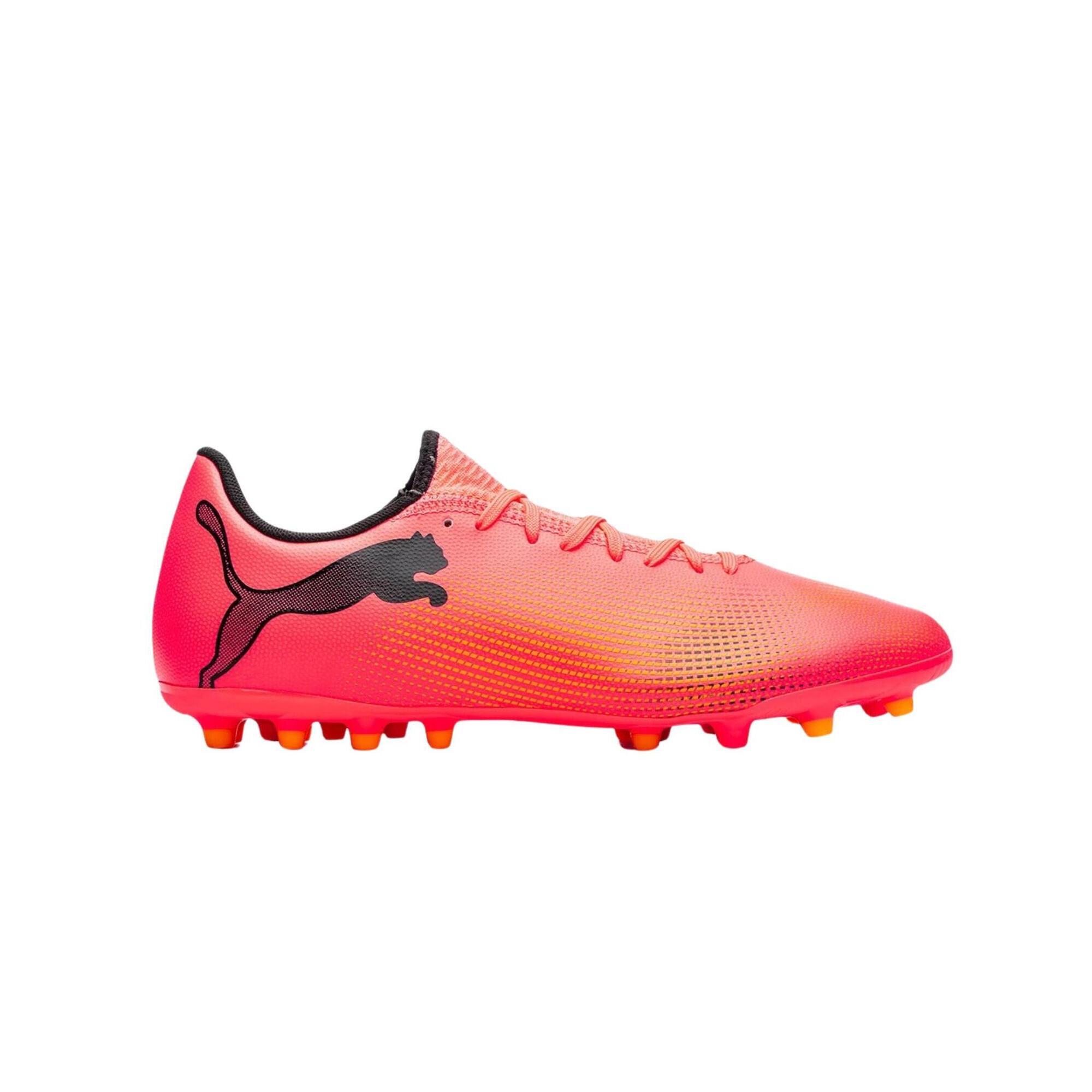 Puma - Puma Bottes De Football Puma Future 7 Play Mg Rouge - Chaussures De Football - Orange - 43 - Decathlon