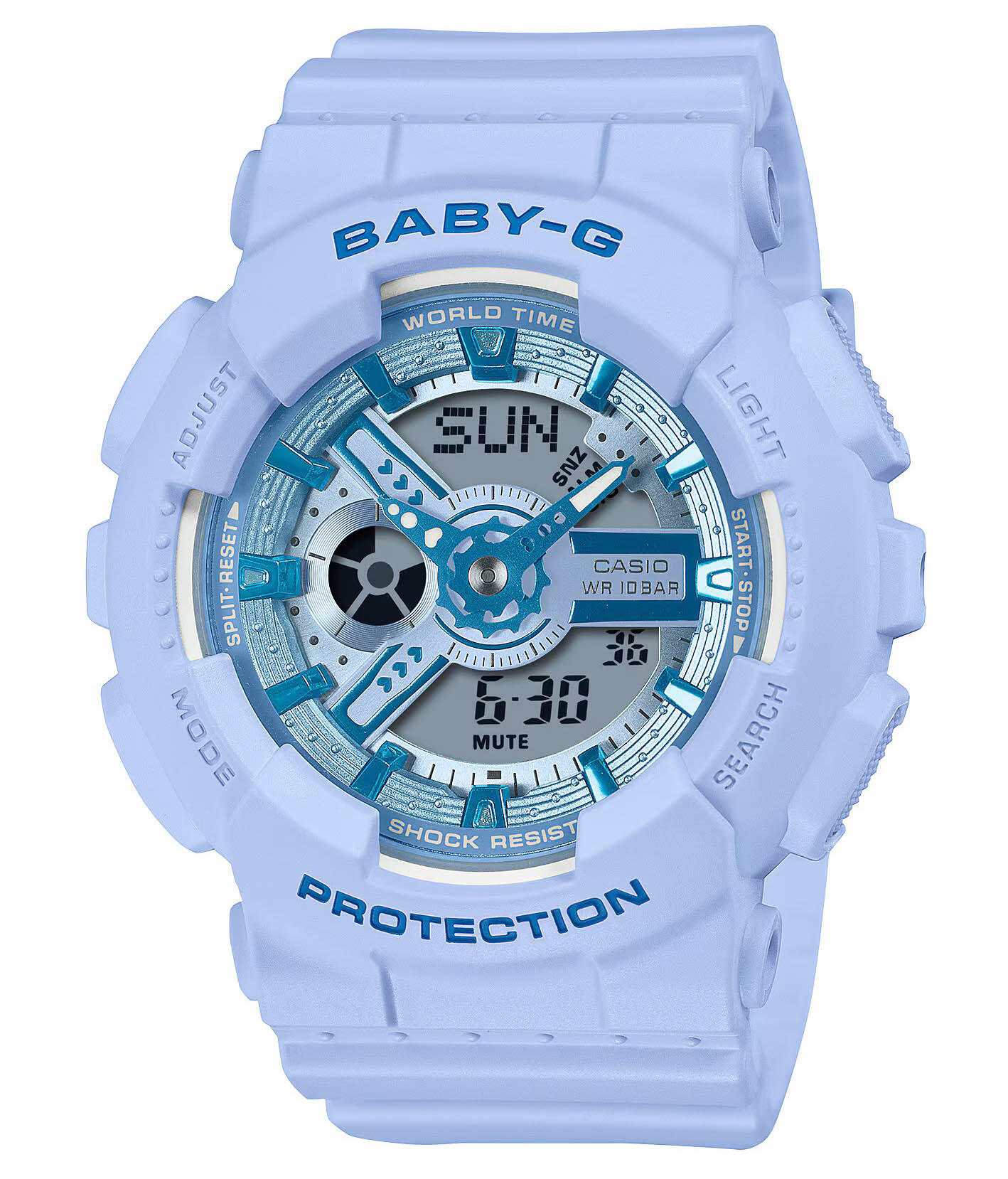 Casio Relogio Modelo Ba-110Yk-2Aer Para Mulheres Azul da Decathlon