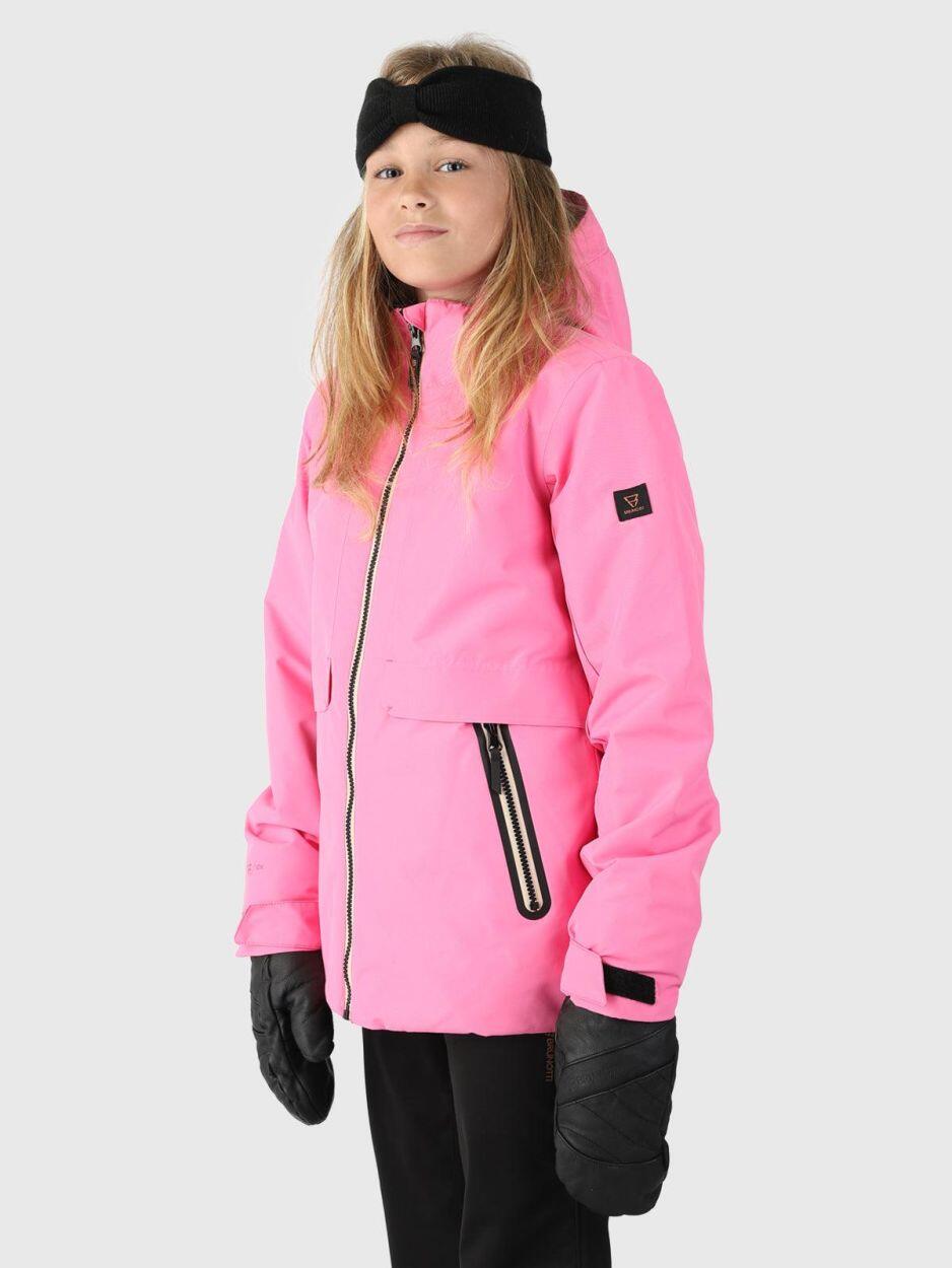 BRUNOTTI BRUNOTTI Jassen Zumba Girls Snow Jacket GIRLS' Barbie Pink 3/5