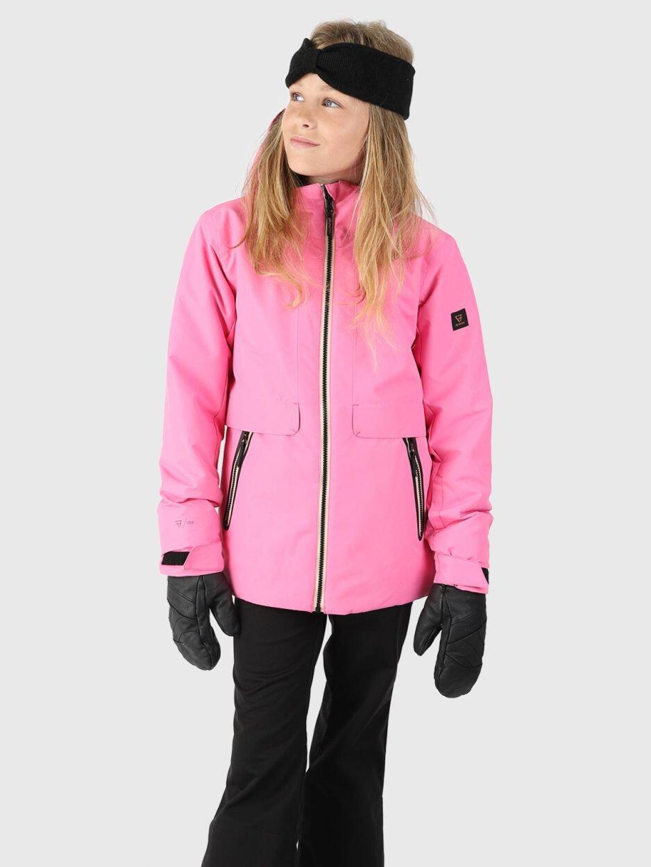 BRUNOTTI BRUNOTTI Jassen Zumba Girls Snow Jacket GIRLS' Barbie Pink 5/5