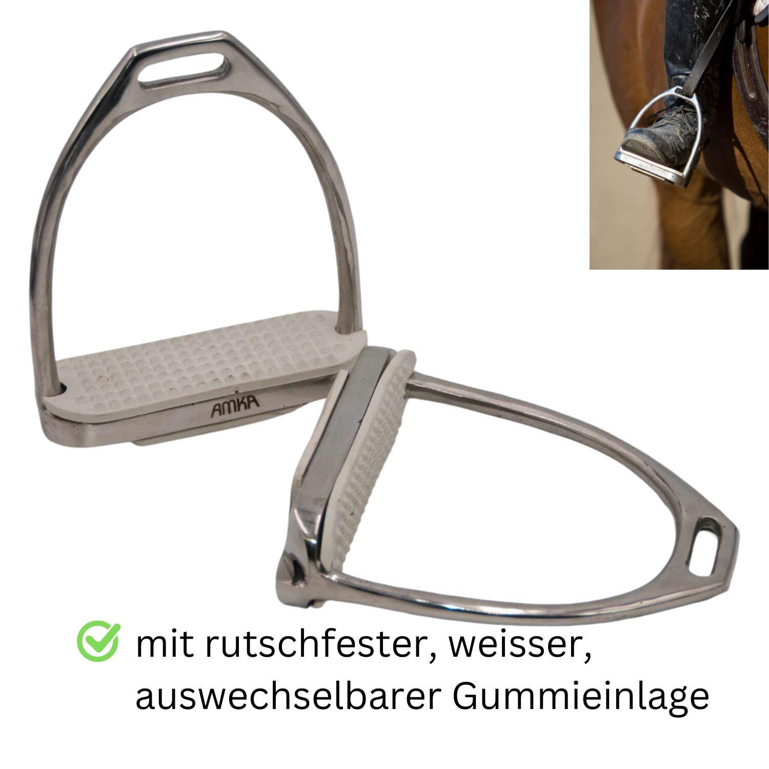 AMKA Steigbügel und Riemen Set 2/4