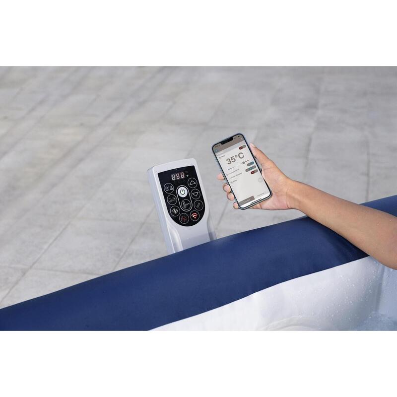 Dmuchane SPA ogrodowe AirJet Miami 6-osobowe 180x71 cm hydromasaż Bestway