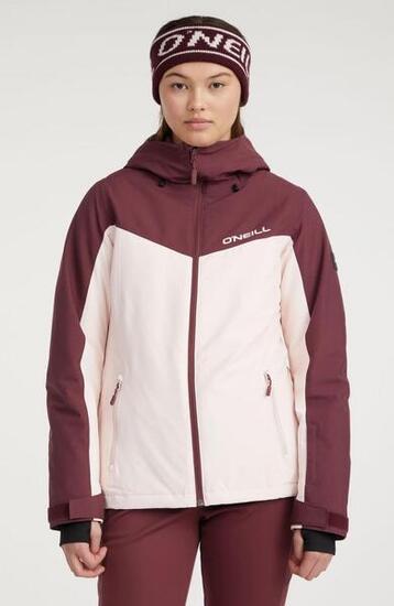 O'NEILL O'neill Manteaux APLITE JACKET Femmes Windsor Wine Colour Block
