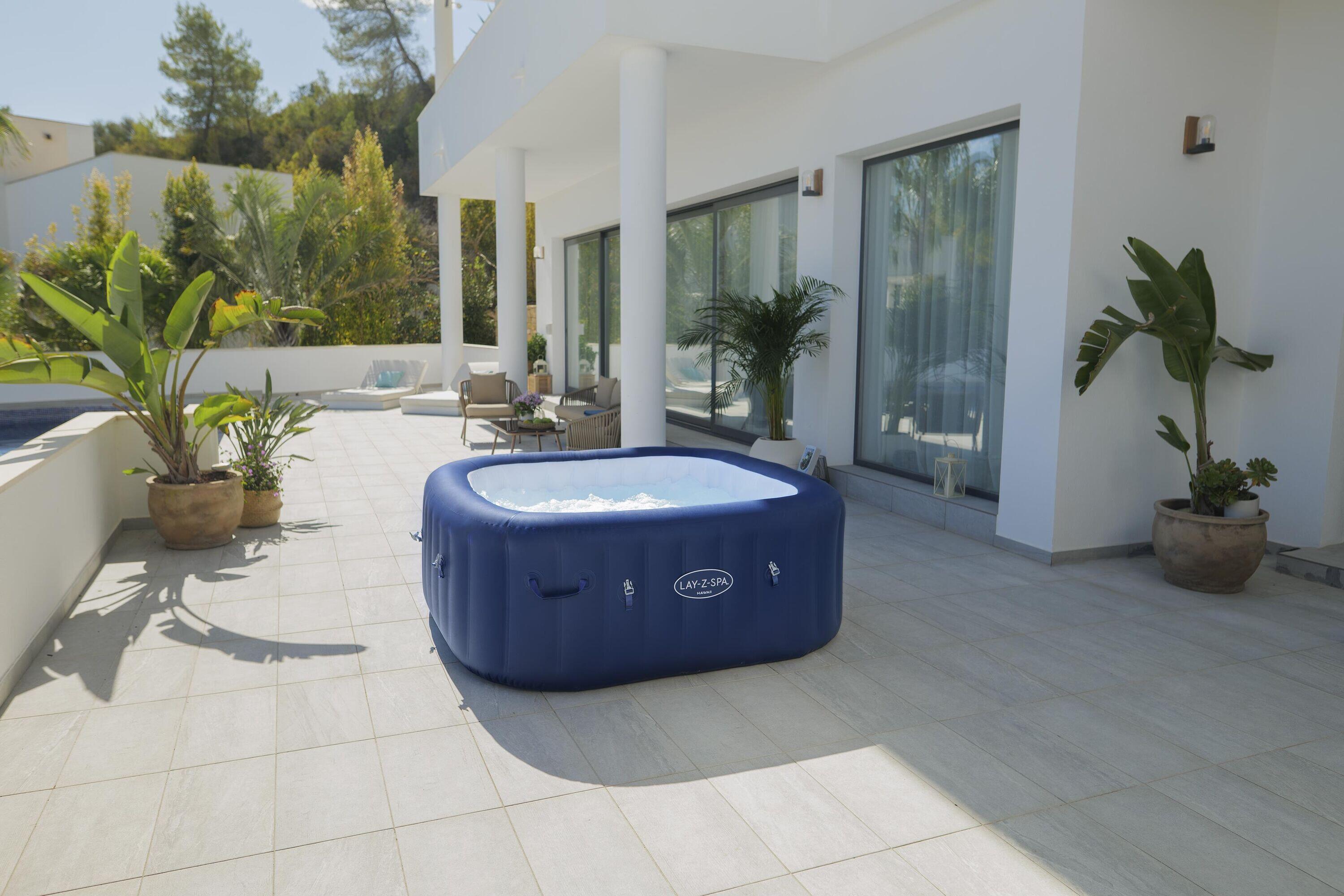 Bestway Spa inflável Lay-Z-Spa Hawaii MaxHold EnergySense 180x180x71 cm 5/7