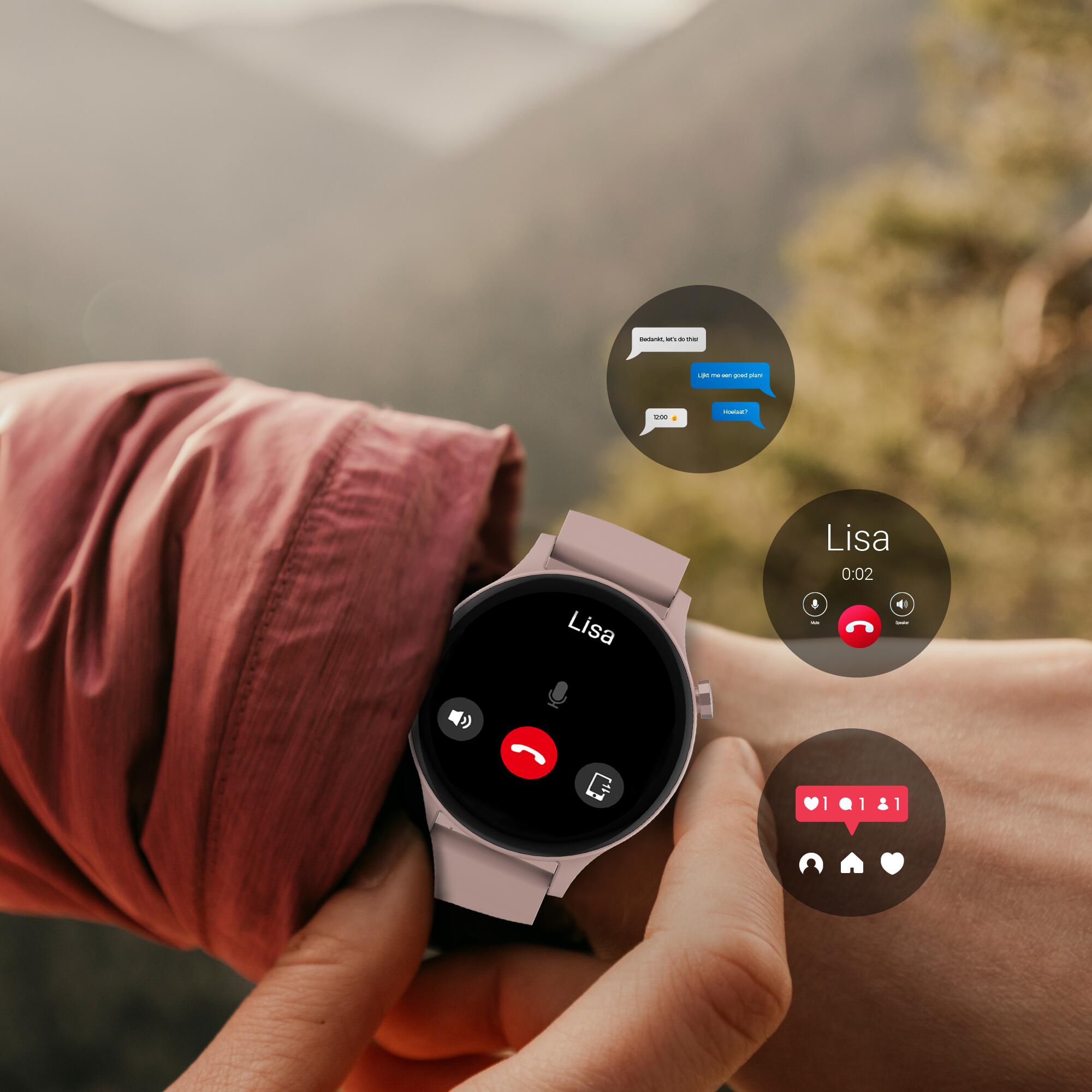 Smartwatch Denver Electronics SWC-338RO Orologio da polso 2/7