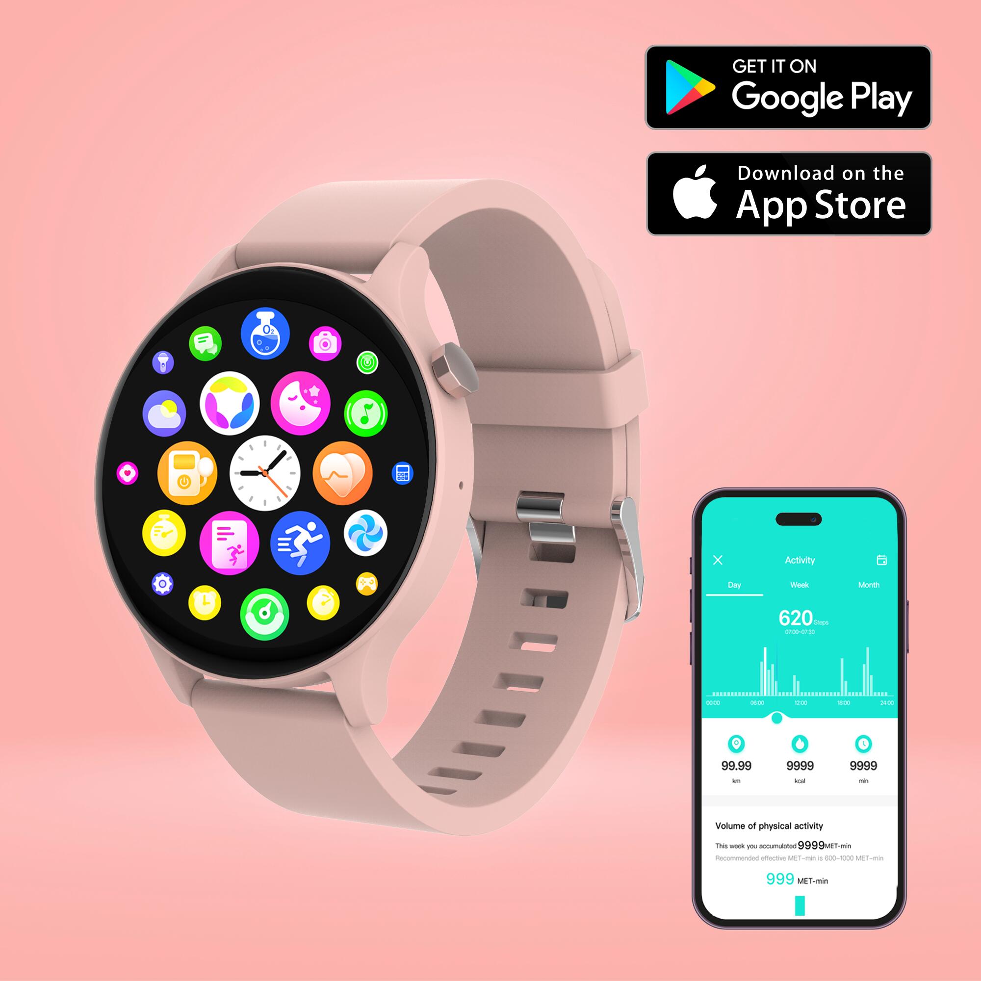 Smartwatch Denver Electronics SWC-338RO Orologio da polso 3/7