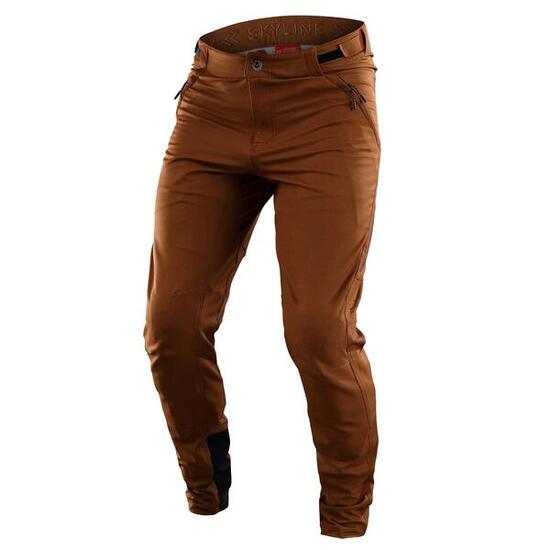 Pantaloni lunghi MTB SKYLINE ultra leggeri e traspiranti Marrone Uomo