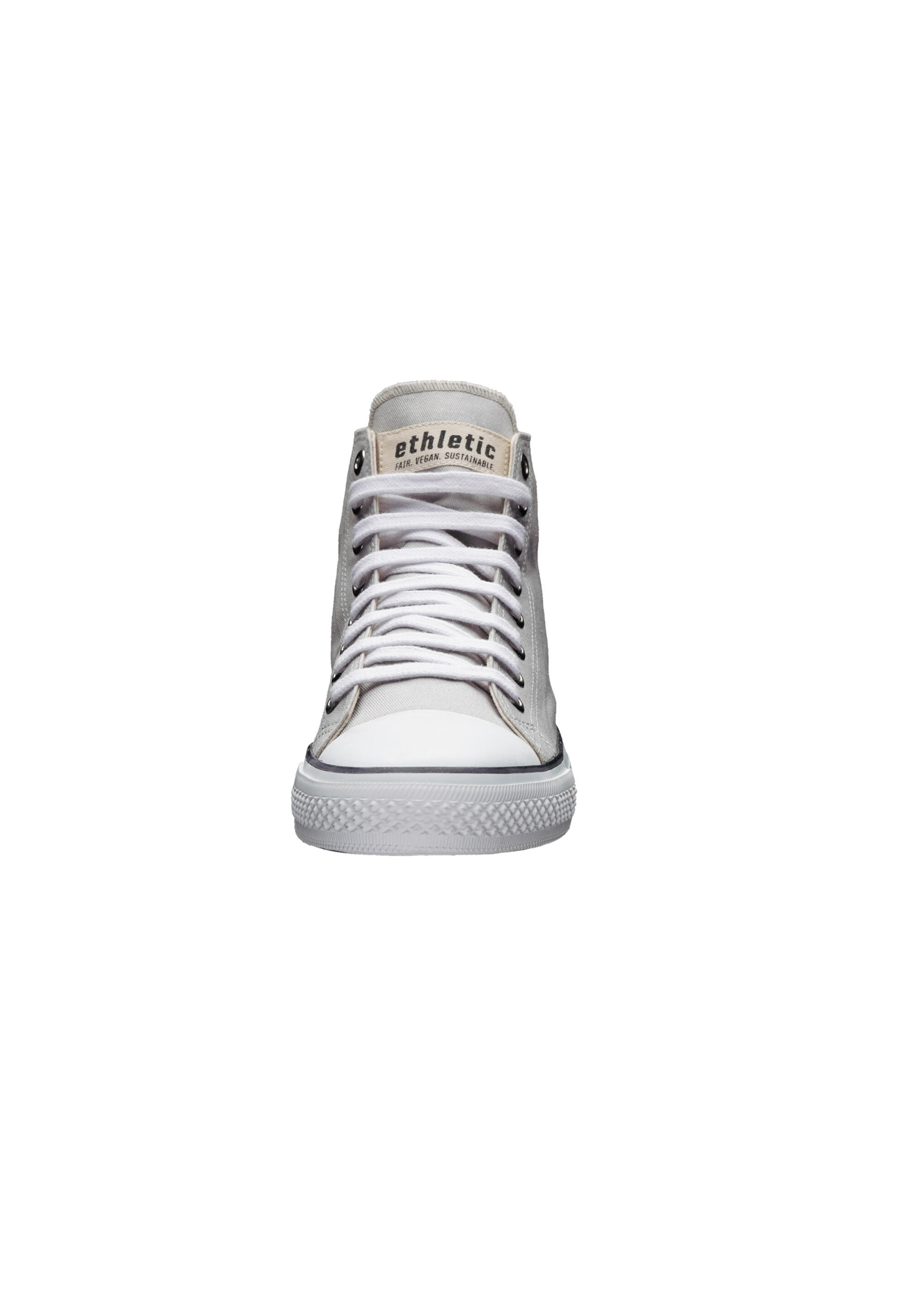 Canvas Sneaker White Cap Hi Cut grau atmungsaktiv 4/5