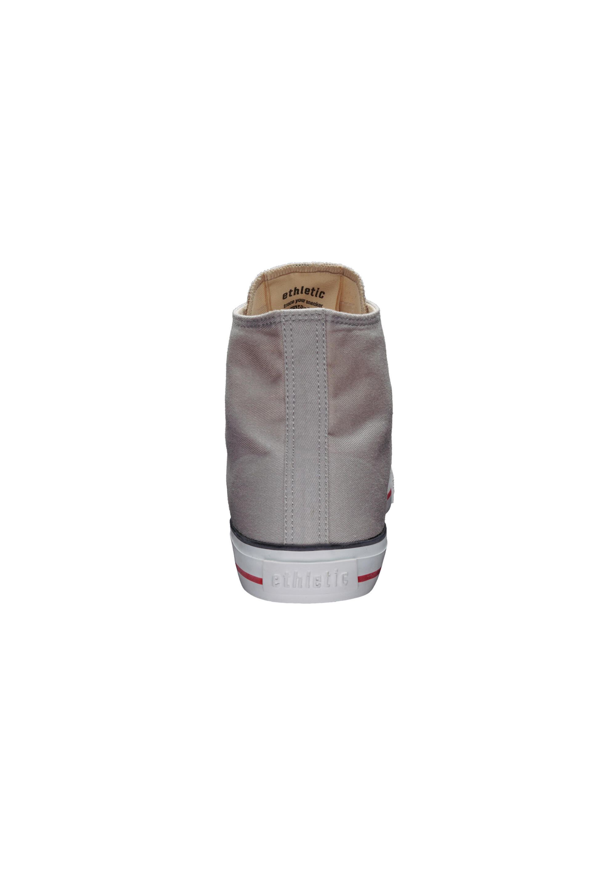 Canvas Sneaker White Cap Hi Cut grau atmungsaktiv 2/5