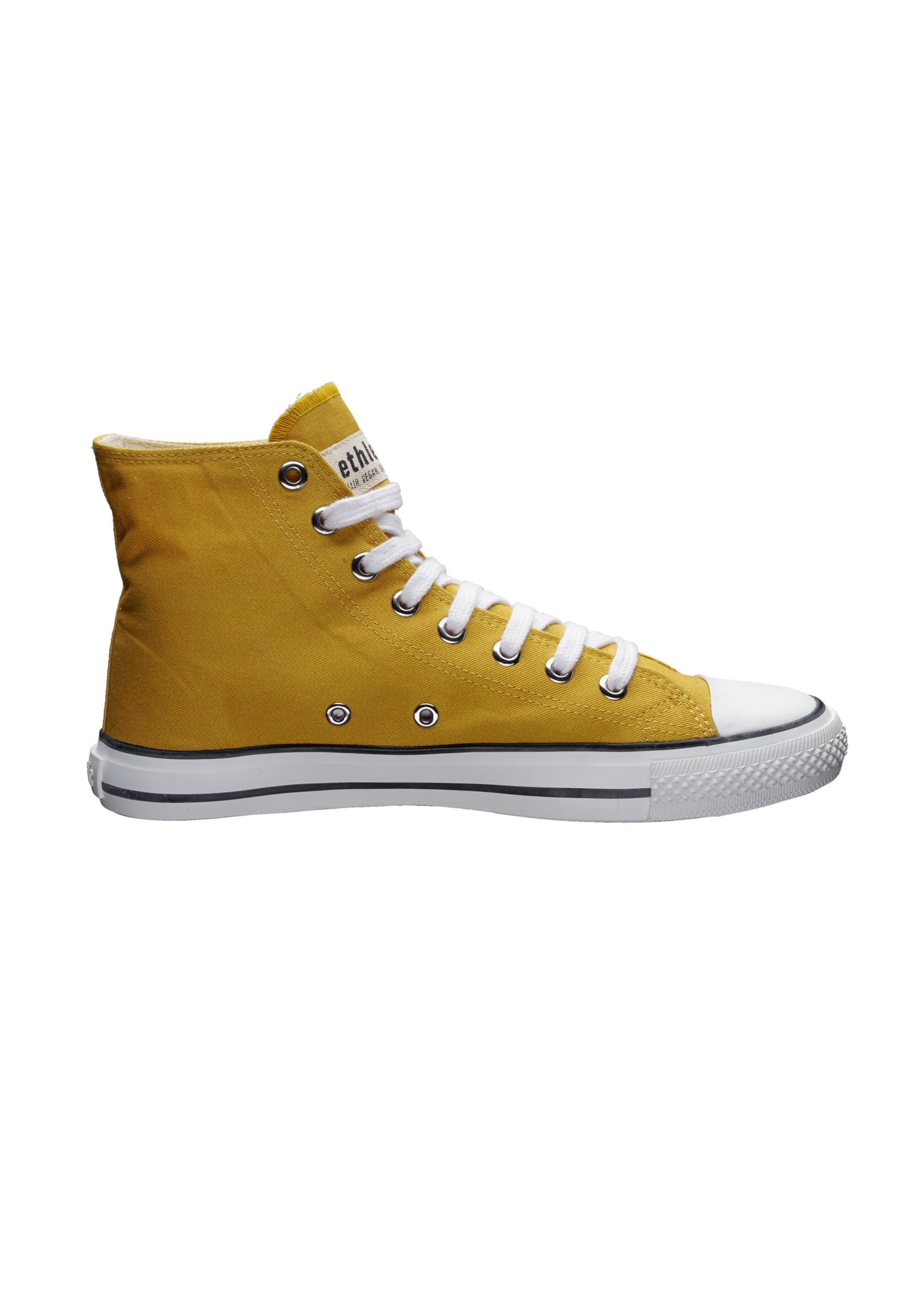 Canvas Sneaker White Cap Hi Cut senf atmungsaktiv 3/5