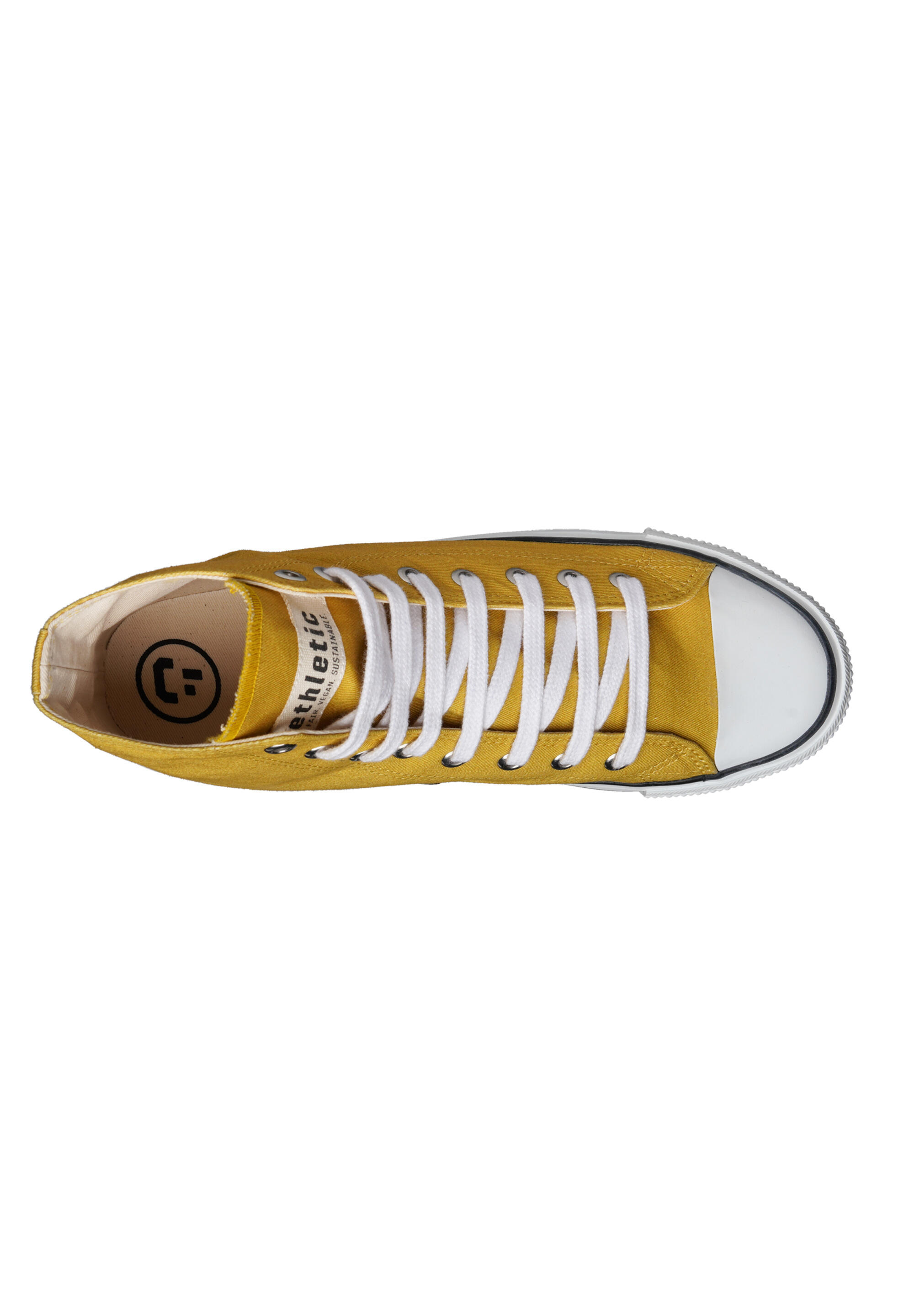 Canvas Sneaker White Cap Hi Cut senf atmungsaktiv 5/5